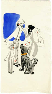 Митурич-Хлебников Май Петрович. Иллюстрация к пьесе в пяти действиях Джеймса Барри «Питер Пэн, или мальчик, который не хотел расти» (М.: Искусство, 1971)